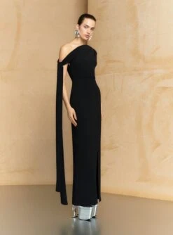 The Irina Maxi Dress In Black -Solace Dress Shop 20 OS45020 IRINA MAXI DRESS BLACK 017 R1