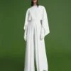 The Lara Jumpsuit In Cream -Solace Dress Shop 211117 SolaceLondon PF22 Look 02 032 v1