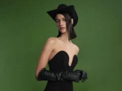 The Fallon Mini Dress In Black 8 The Fallon Mini Dress In Black -Solace Dress Shop 211117 SolaceLondon PF22 Look 04 042 v1