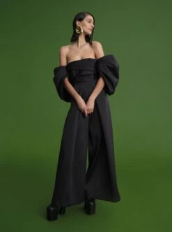 The Freya Jumpsuit In Black