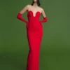 The Audrey Maxi Dress In Red 2 The Audrey Maxi Dress In Red -Solace Dress Shop 211117 SolaceLondon PF22 Look 06 042 v1