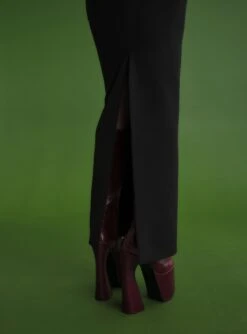 The Audrey Maxi Dress In Black -Solace Dress Shop 211117 SolaceLondon PF22 Look 07 046 v1