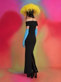 The Marlowe Maxi Dress In Black -Solace Dress Shop 211117 SolaceLondon PF22 Look 17 024 v1