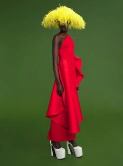 The Calla Maxi Dress In Red -Solace Dress Shop 211118 SolaceLondon PF22 Look 22 034 v2