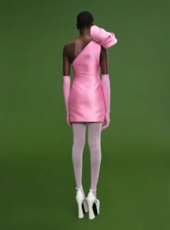 The Frida Mini Dress In Bubblegum -Solace Dress Shop 211118 SolaceLondon PF22 Look 24 042 v2
