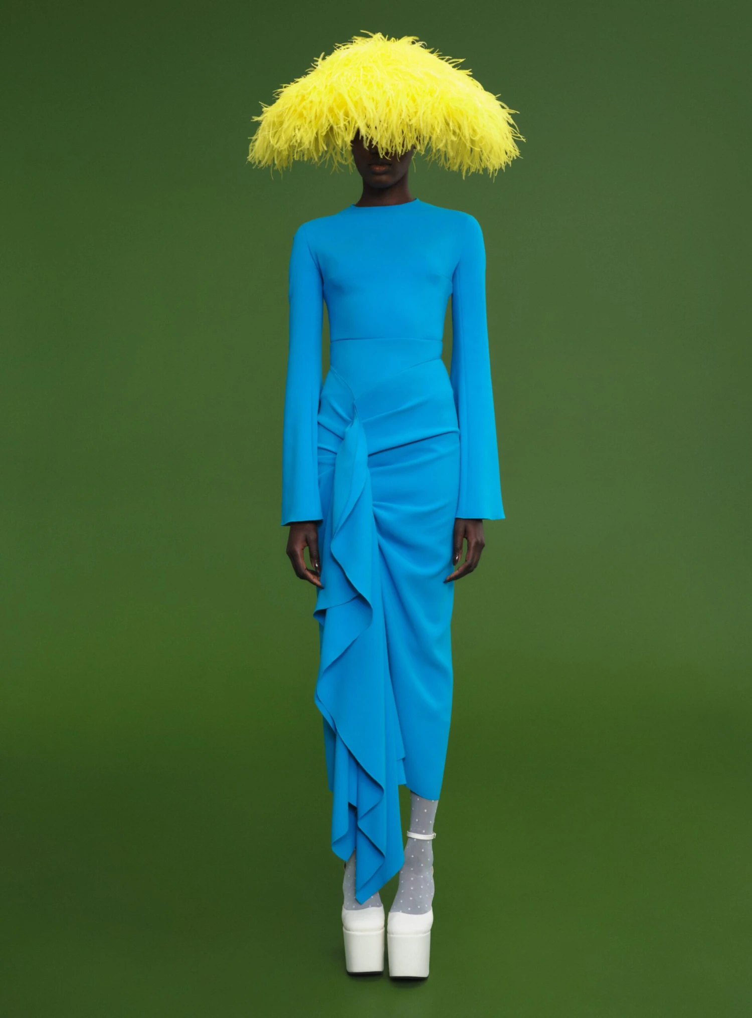 The Giana Skirt In Azure 3 The Giana Skirt In Azure