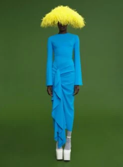 The Nahla Top In Azure