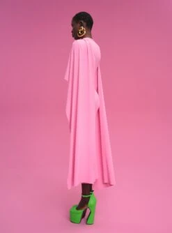 The Tilda Midi Dress In Bubblegum -Solace Dress Shop 211119 SolaceLondon PF22 Look 35 020 v1