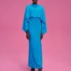 The Yael Maxi Dress In Azure -Solace Dress Shop 211119 SolaceLondon PF22 Look 38 055 v1