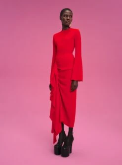 The Nahla Top In Red