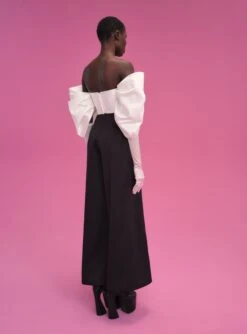 The Freya Jumpsuit In Black & Cream -Solace Dress Shop 211119 SolaceLondon PF22 Look 41 037 v1