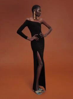 The Palmer Dress In Black