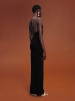 The Petch Maxi Dress In Black -Solace Dress Shop 211209 SolaceLondon RS22 Look 02 022
