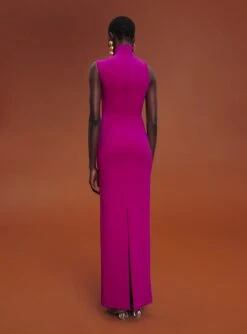 The Yara Maxi Dress In Purple -Solace Dress Shop 211209 SolaceLondon RS22 Look 07 084