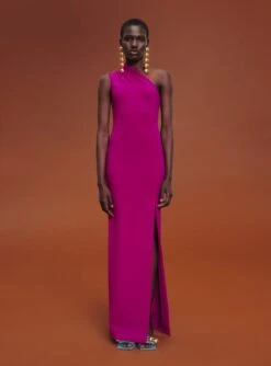 The Averie Maxi Dress In Purple