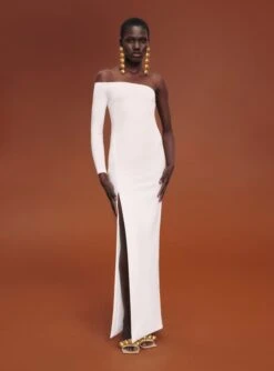 The Palmer Dress In Cream