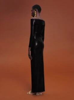 The Ruby Maxi Dress In Black 7 The Ruby Maxi Dress In Black -Solace Dress Shop 211209 SolaceLondon RS22 Look 17 042