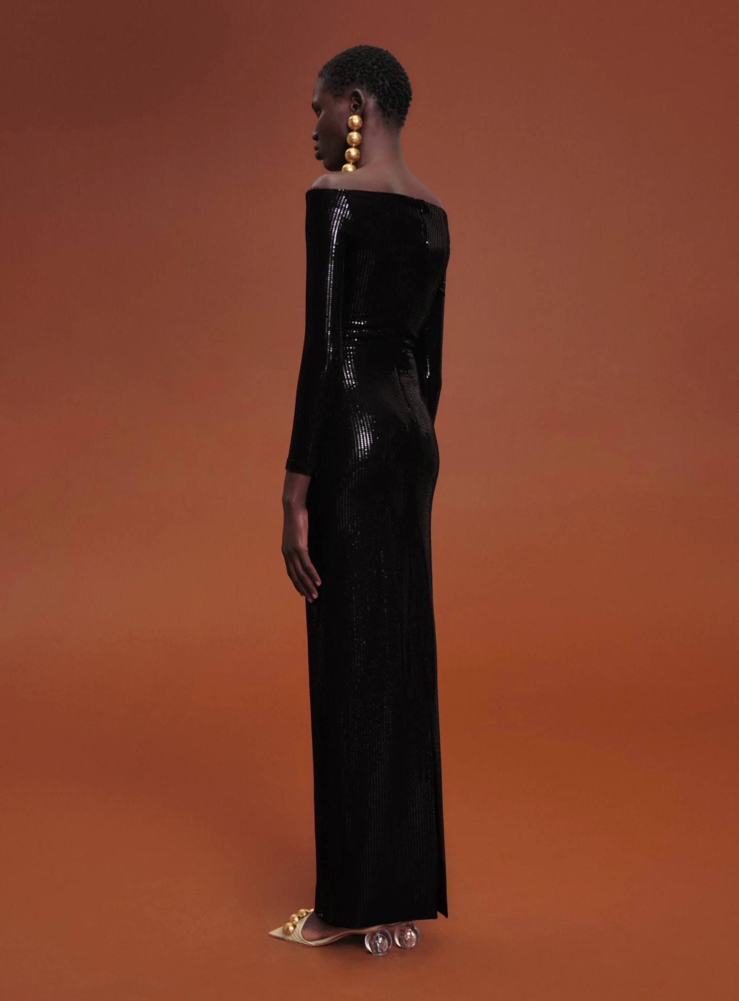 The Ruby Maxi Dress In Black 5 The Ruby Maxi Dress In Black - Image 3