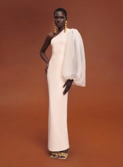 The Hudson Maxi Dress In Ivory