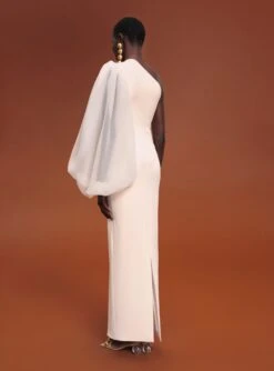 The Hudson Maxi Dress In Ivory -Solace Dress Shop 211209 SolaceLondon RS22 Look 20 085