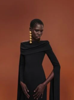 The Arden Maxi Dress In Black