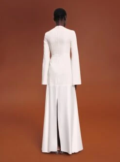 The Storm Maxi Dress In Cream 7 The Storm Maxi Dress In Cream -Solace Dress Shop 211209 SolaceLondon RS22 Look 25 093