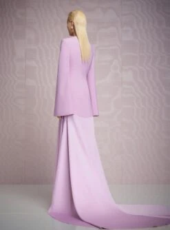 The Claudine Maxi Dress In Wisteria -Solace Dress Shop 21 OS46056 CLAUDINE MAXI DRESS WISTERIA 0036 Rework