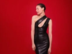 The Elissa Maxi Dress In Black 11 The Elissa Maxi Dress In Black -Solace Dress Shop 220120 SolaceLondon FW22 11 074 v1