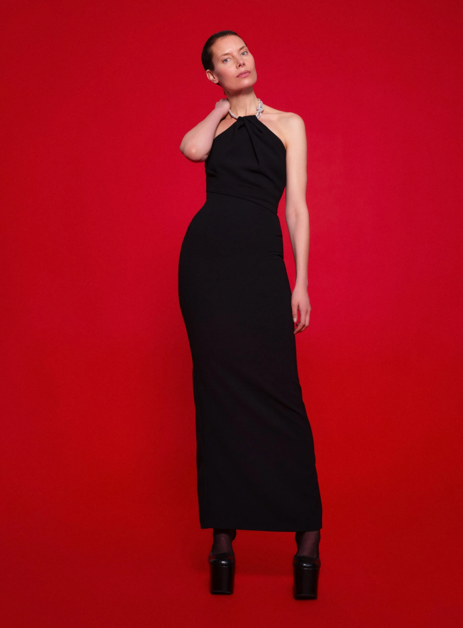 The Riva Maxi Dress In Black 4 The Riva Maxi Dress In Black - Image 2