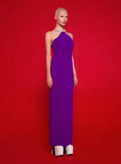 The Riva Maxi Dress In Purple -Solace Dress Shop 220120 SolaceLondon FW22 15 023 v1