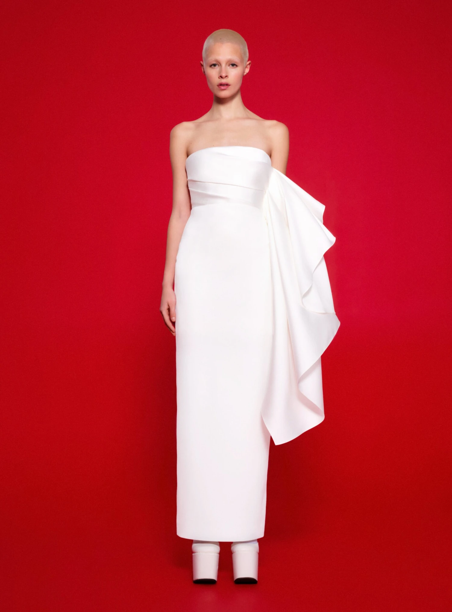 The Milena Maxi Dress In Cream 3 The Milena Maxi Dress In Cream