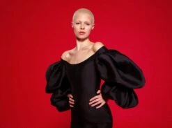 The Lila Mini Dress In Black -Solace Dress Shop 220120 SolaceLondon FW22 20 059 v1