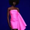 The Elia Mini Dress In Hot Pink -Solace Dress Shop 220121 SolaceLondon FW22 23 086 v1