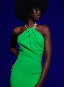 The Riva Maxi Dress In Green