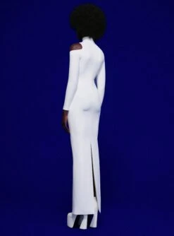 The Ares Maxi Dress In Cream 8 The Ares Maxi Dress In Cream -Solace Dress Shop 220121 SolaceLondon FW22 35 015 v1