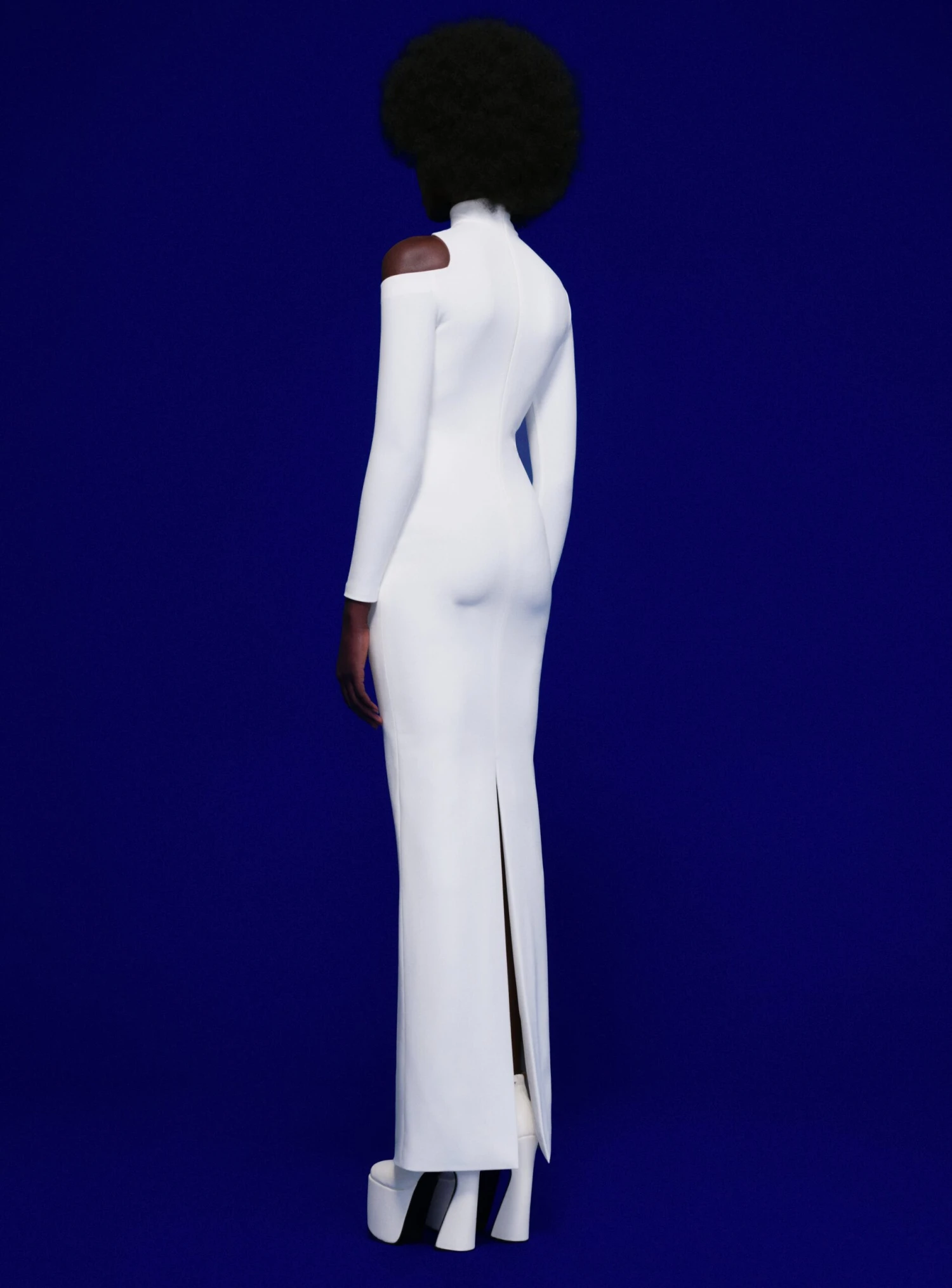 The Ares Maxi Dress In Cream 5 The Ares Maxi Dress In Cream - Image 3