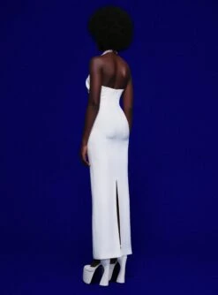 The Riva Maxi Dress In Cream -Solace Dress Shop 220121 SolaceLondon FW22 37 026 v1