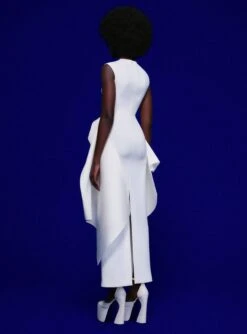 The Renn Maxi Dress In Cream 9 The Renn Maxi Dress In Cream -Solace Dress Shop 220121 SolaceLondon FW22 38 012 v1