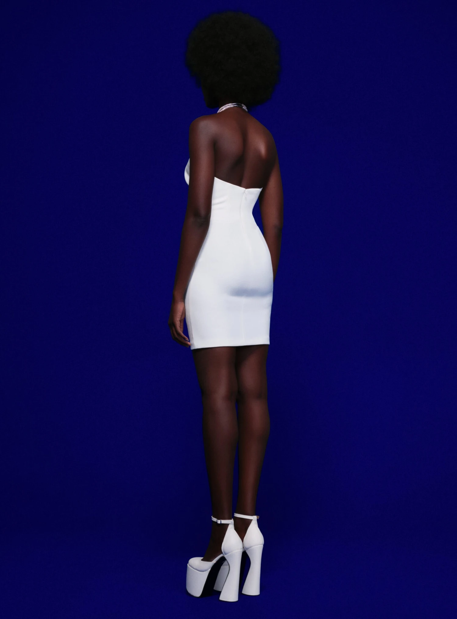 The Kami Mini Dress In Cream 4 The Kami Mini Dress In Cream - Image 2