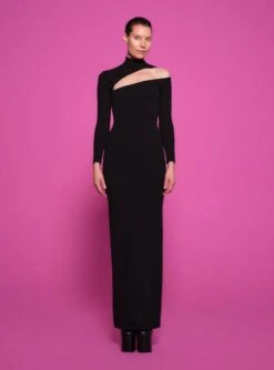 The Ares Maxi Dress In Black