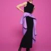 The Renn Maxi Dress In Black & Lilac 1 The Renn Maxi Dress In Black & Lilac -Solace Dress Shop 220124 SolaceLondon FW22 50 031 v1