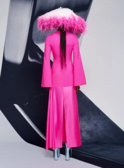 The Storm Maxi Dress In Hot Pink 9 The Storm Maxi Dress In Hot Pink -Solace Dress Shop 220210 SolaceLondon SS22 06 125 v1