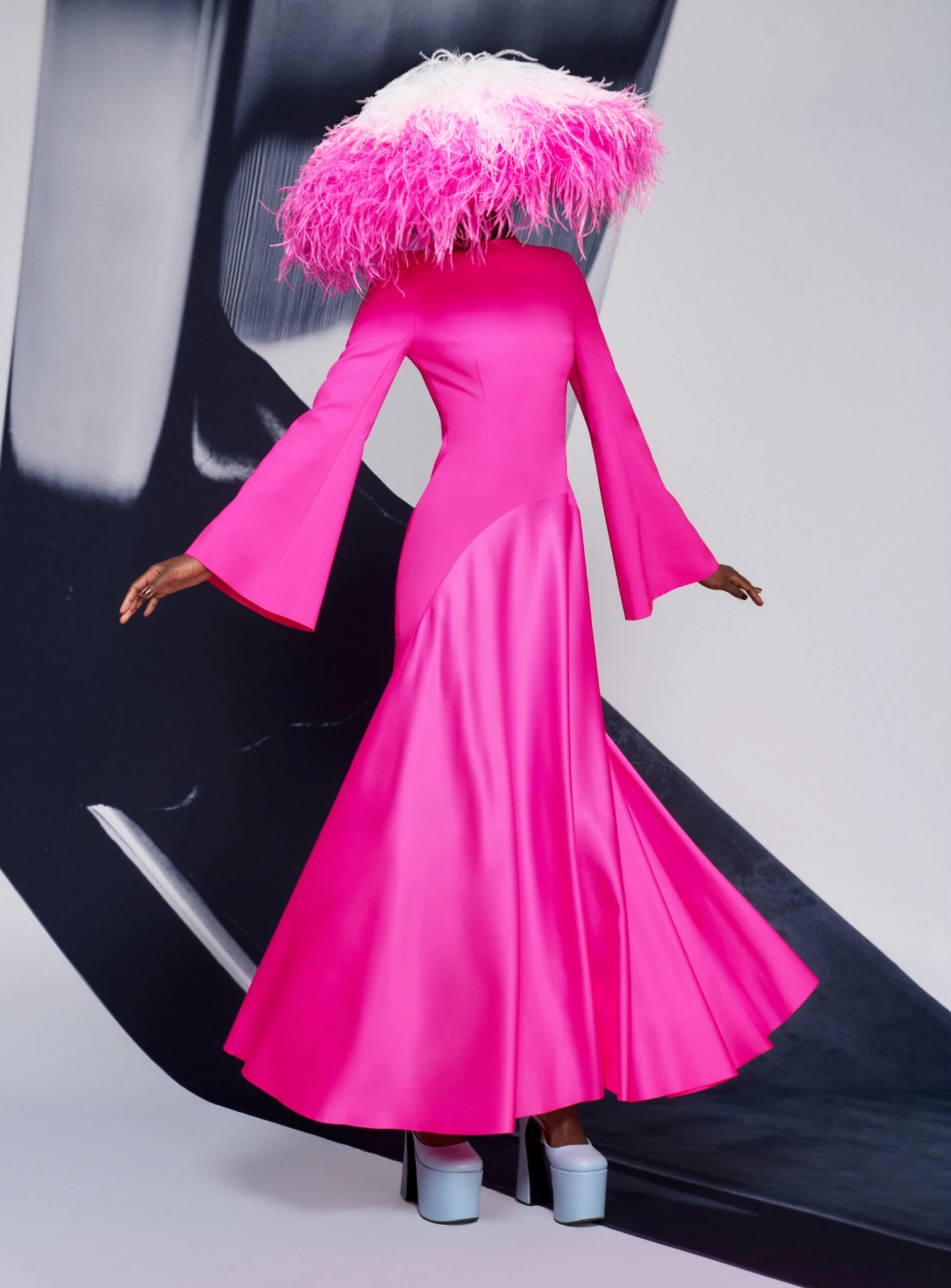The Storm Maxi Dress In Hot Pink 6 The Storm Maxi Dress In Hot Pink - Image 4
