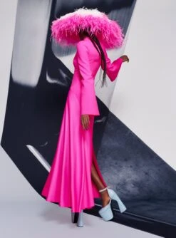 The Storm Maxi Dress In Hot Pink 11 The Storm Maxi Dress In Hot Pink -Solace Dress Shop 220210 SolaceLondon SS22 06 149 v1