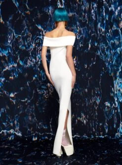 The Adina Maxi Dress In Cream -Solace Dress Shop 220210 SolaceLondon SS22 14 210 v1