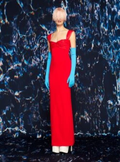 The Calluna Maxi Dress In Red