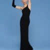 The Loretta Maxi Dress In Black -Solace Dress Shop 220211 SolaceLondon SS22 22 049 v1