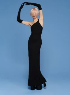 The Loretta Maxi Dress In Black