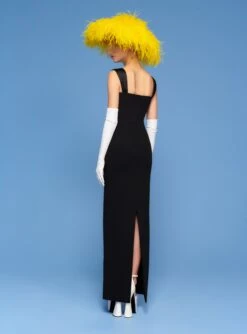 The Calluna Maxi Dress In Black -Solace Dress Shop 220211 SolaceLondon SS22 25 167 v1