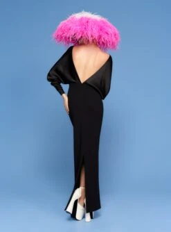 The Aurora Maxi Dress In Black 8 The Aurora Maxi Dress In Black -Solace Dress Shop 220211 SolaceLondon SS22 26 079 v1